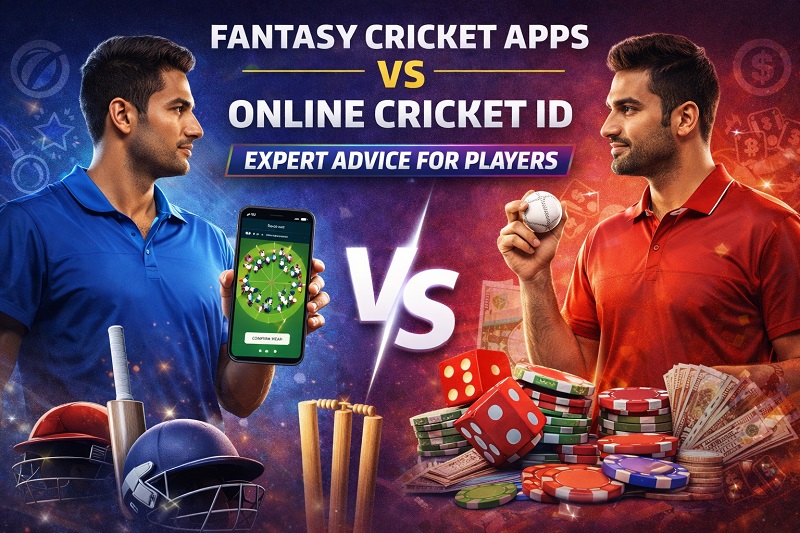 Online Cricket ID vs Fantasy Cricket Apps